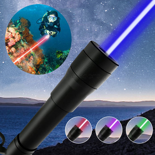 ''Shadowlasers "BH5 450nm Waterproof Blue Laser Pointer Burning