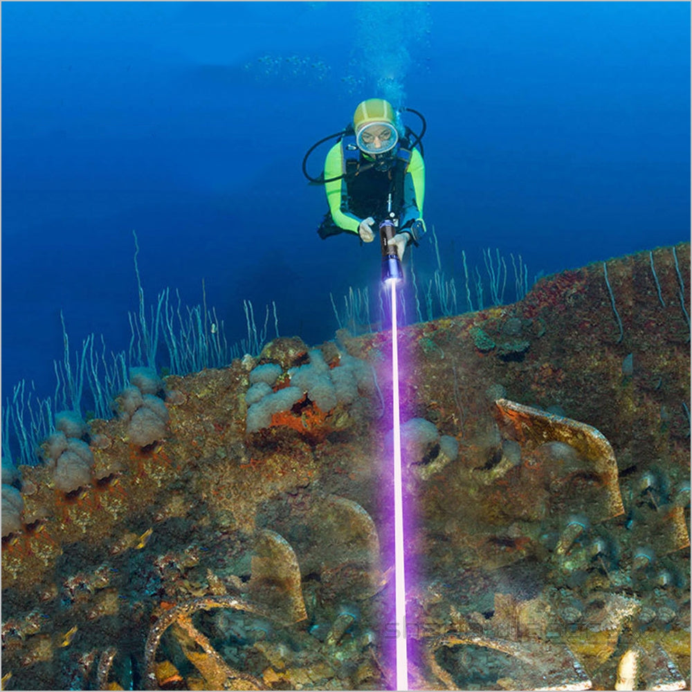 ''Shadowlasers "PH5 405nm Waterproof Purple Laser Pointer