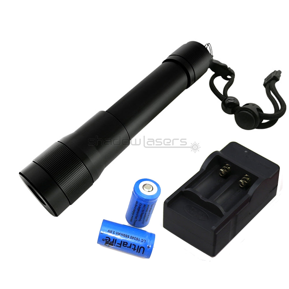 ''Shadowlasers "BH5 450nm Waterproof Blue Laser Pointer Burning