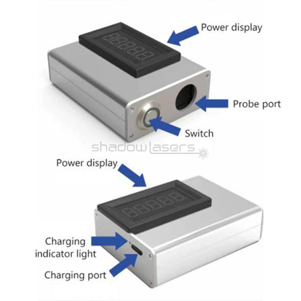 ''Shadowlasers "LPM-10W Laser Power Meter 1mW–10000mW