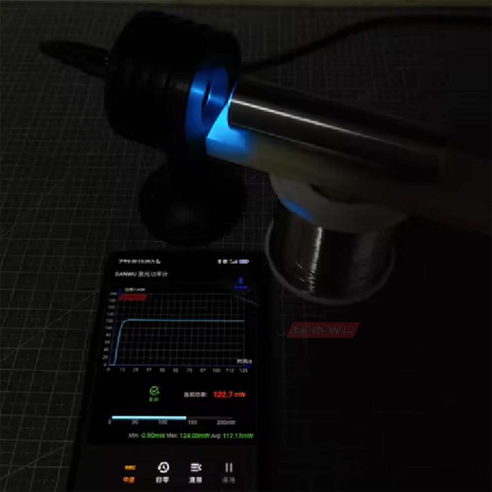 Sanwu Lasers Tracer Laser Power Meter 1mW–20W App Wireless Bluetooth