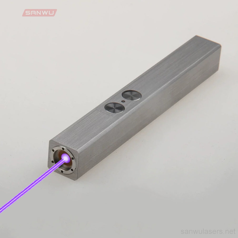 Sanwu Lasers Mini Pocket Pro 405nm Purple Laser Pointer 500mW & APP Bluetooth Function
