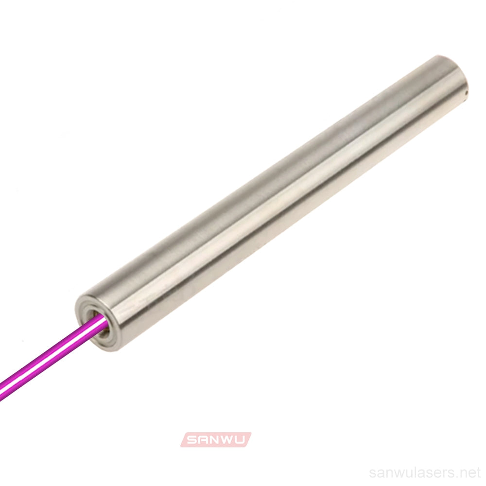 Sanwu Lasers Silver Series 405nm 1W, 1.5W BURNING Purple Laser Pointer