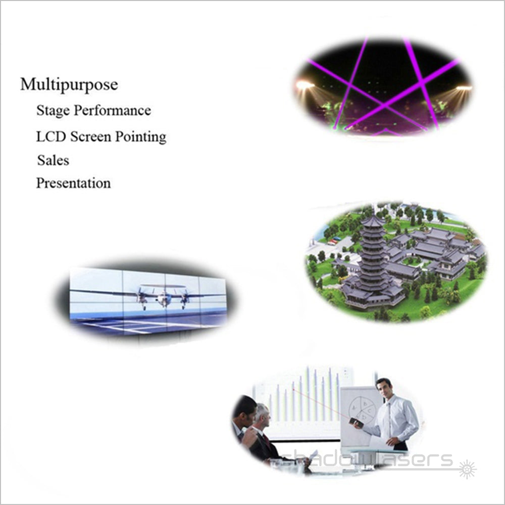 ''Shadowlasers "PP1 405nm Purple Laser Pointer 5mw