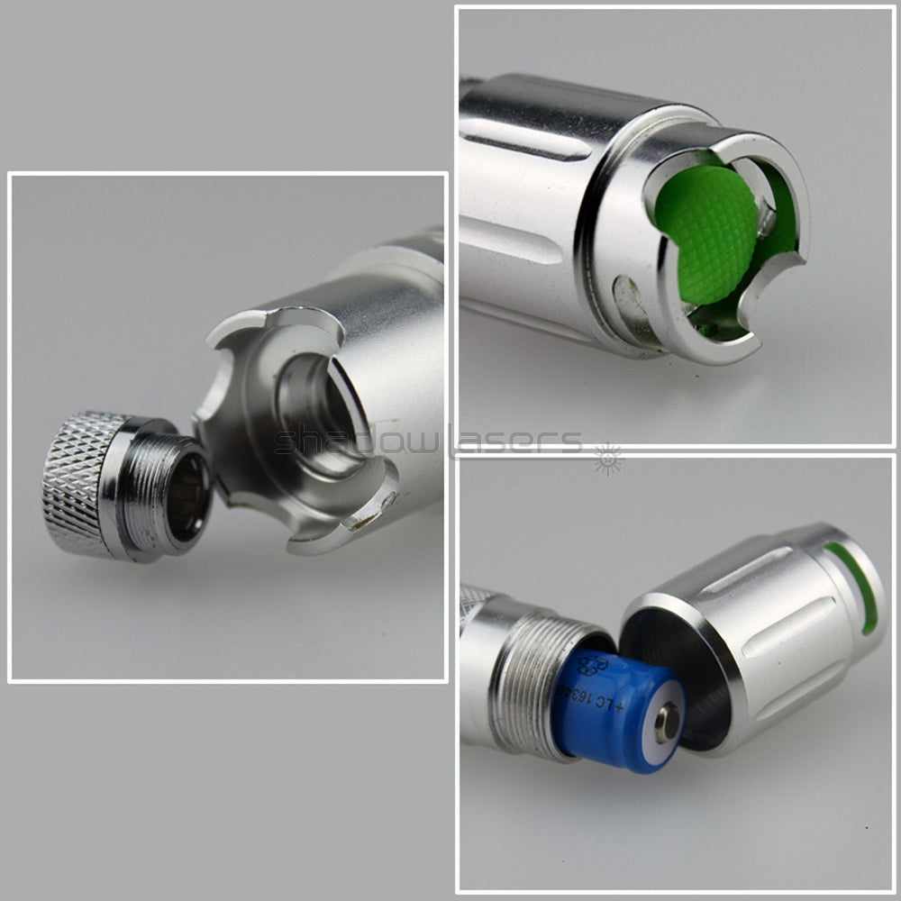 ''Shadowlasers "BQ1 450nm Blue Laser Pointer Burning 2W