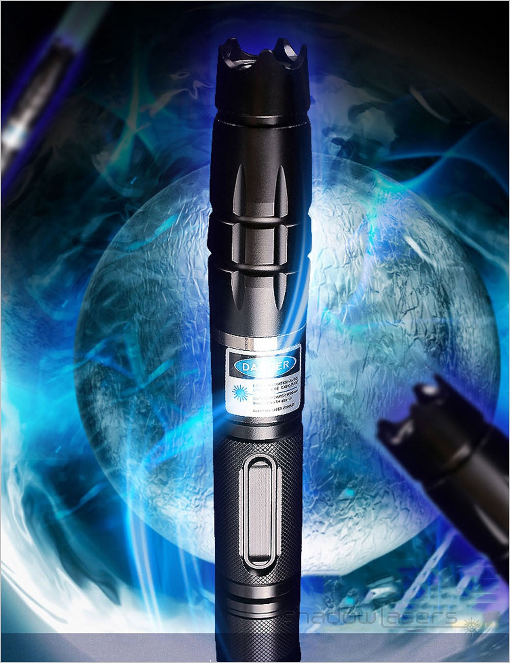 ''Shadowlasers "BQ2 450nm Blue Laser Pointer Burning 1200MW