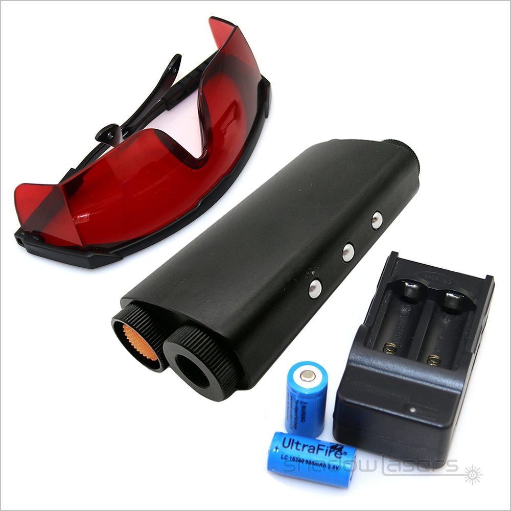 ''Shadowlasers "Q7 520/450nm Handheld Double Headed Green/Blue Laser Sword