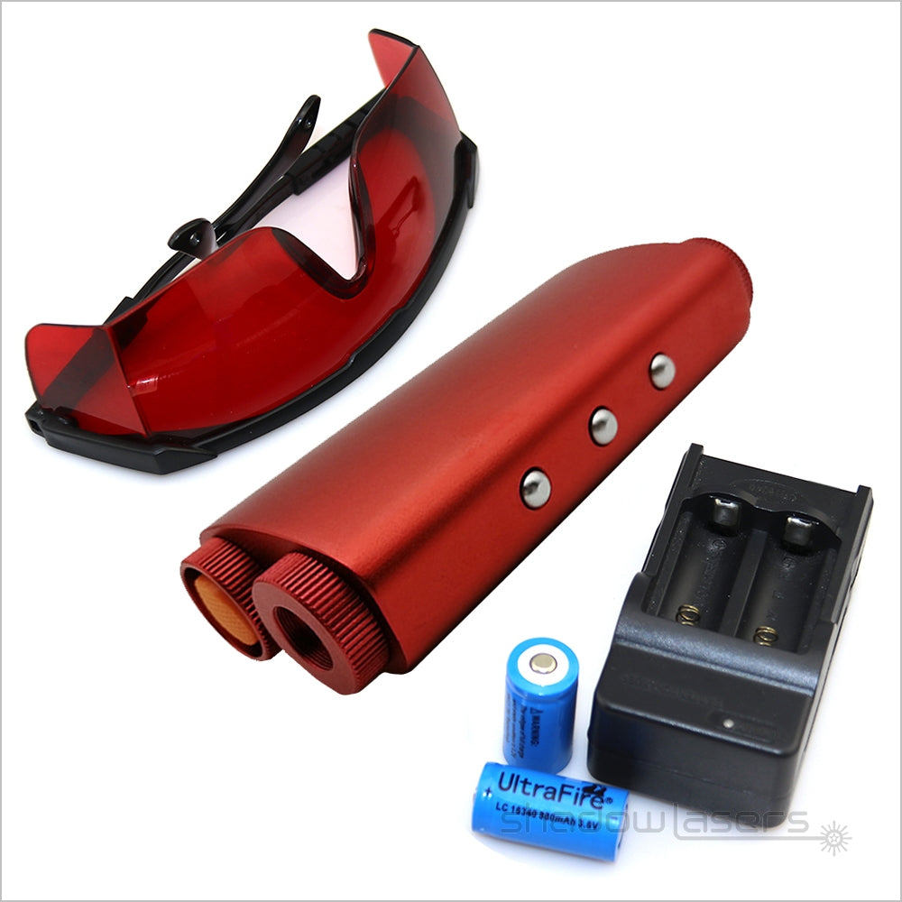 ''Shadowlasers "Q7 520/450nm Handheld Double Headed Green/Blue Laser Sword