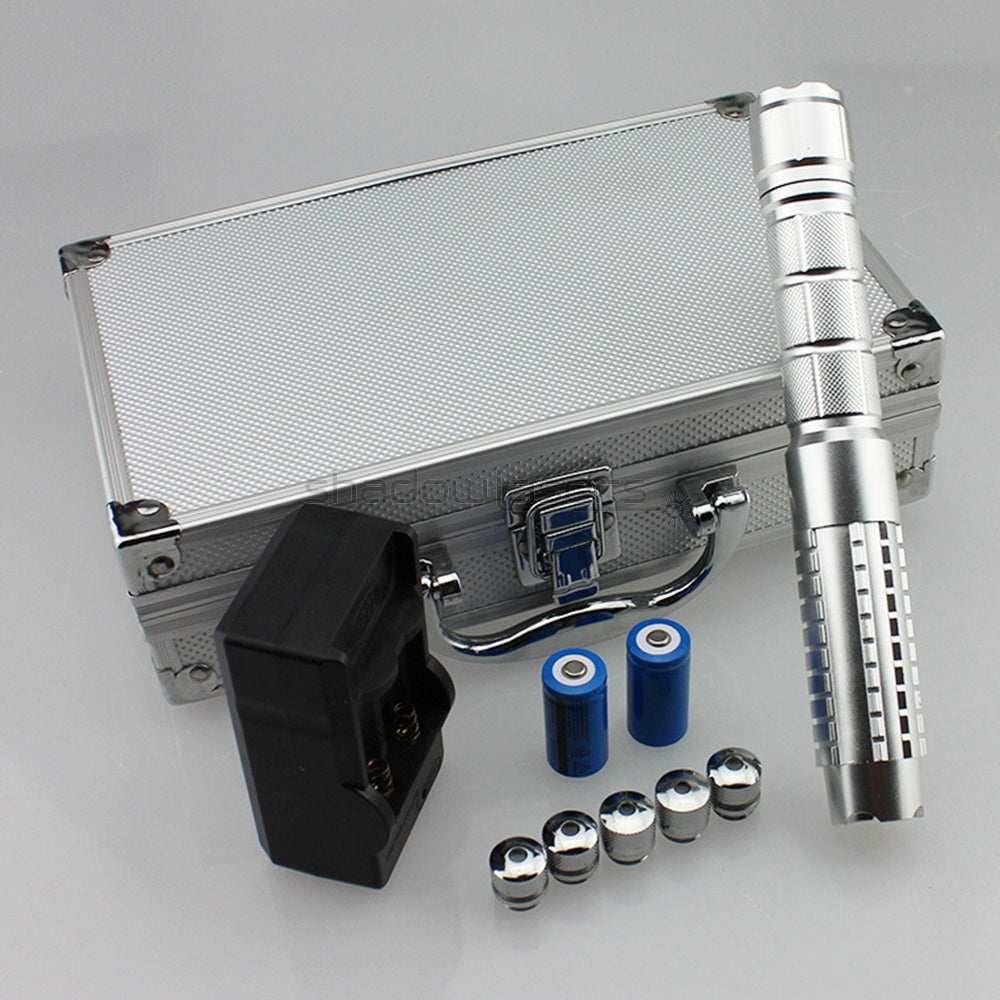 ''Shadowlasers "Q9 450nm/520nm Blue/Green Laser Pointer Burning