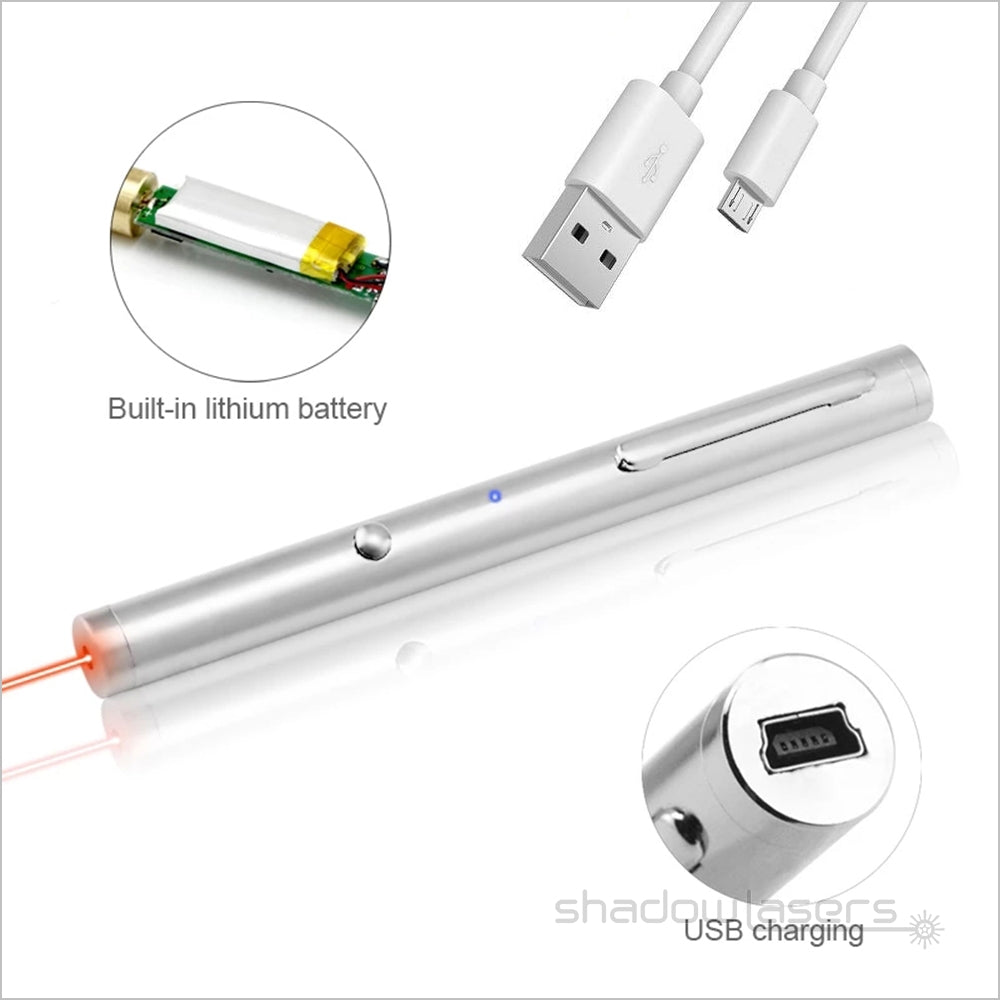 ''Shadowlasers "U9 USB Green/Red Laser Pointer 100MW