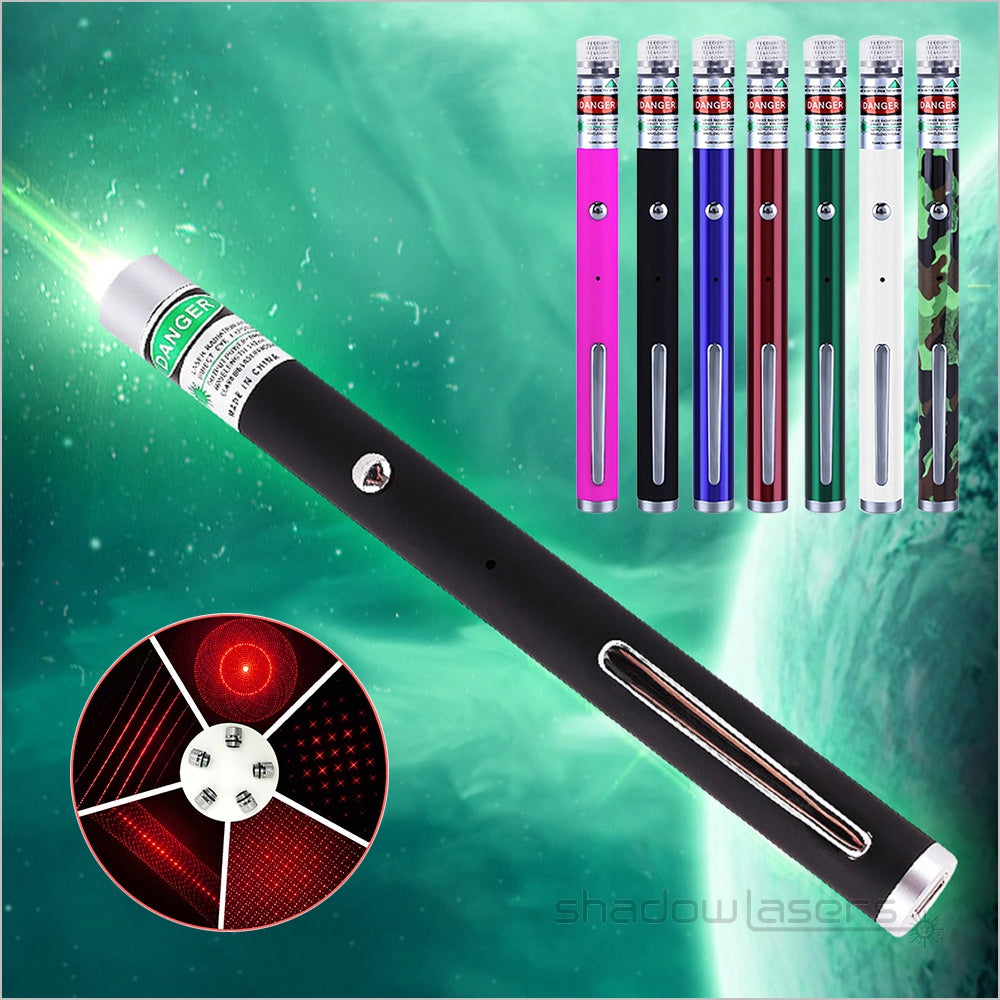 ''Shadowlasers "U9 USB Green/Red Laser Pointer 100MW