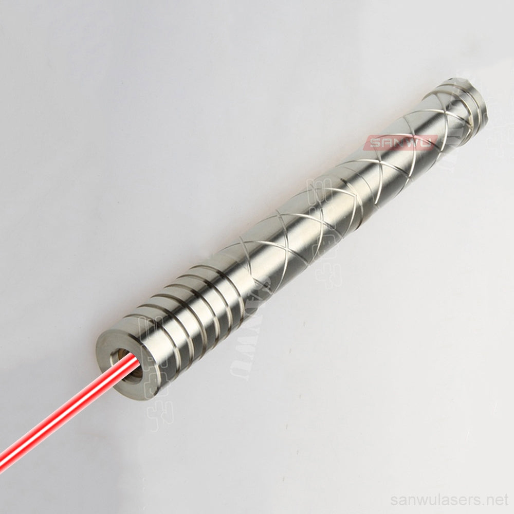 Sanwu Lasers Silver Series 638nm 1W, 2W Red Laser Pointer