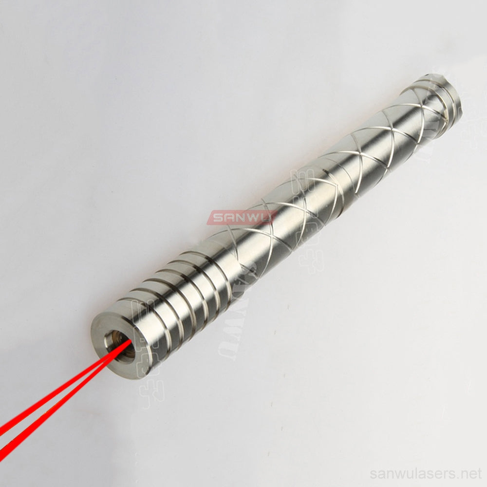 Sanwu Lasers Silver Series 638nm 1W, 2W Red Laser Pointer