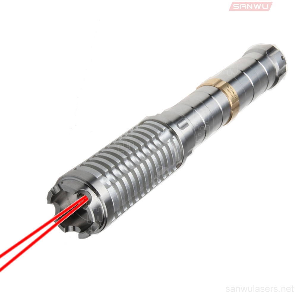 Sanwu Lasers Dragon Slaying 638nm World's Most Powerful Red Laser Pointer 1W, 2W