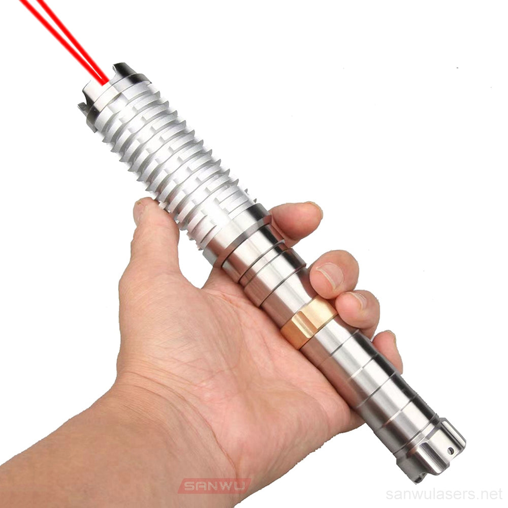 Sanwu Lasers Striker Saber 638nm Red Laser Pointer 1W, 2W & Double Magnetic Switches