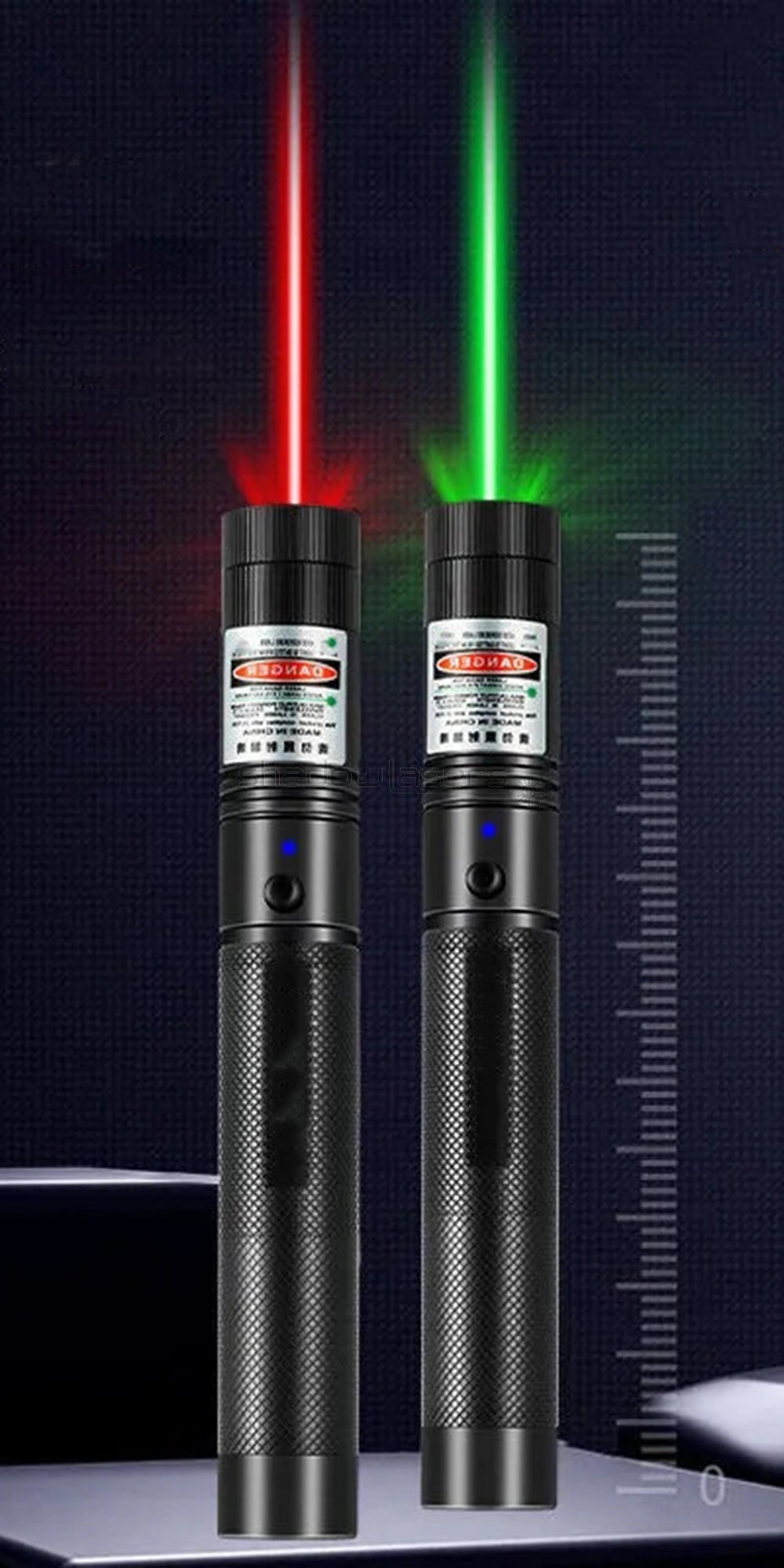 ''Shadowlasers "S5 Blue/Green/Red/Purple Laser Pointer