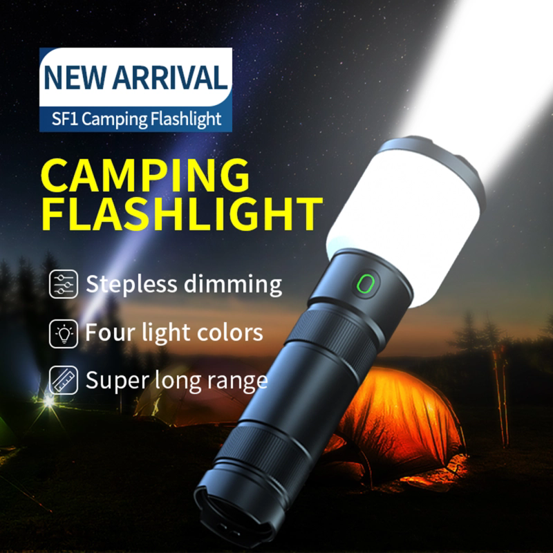 ''Shadowlasers "SF1 10W 4 Colors SST20 LED Flashlight