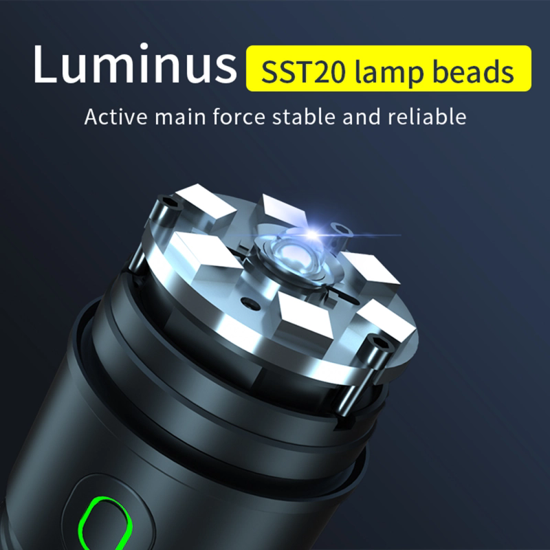 ''Shadowlasers "SF1 10W 4 Colors SST20 LED Flashlight