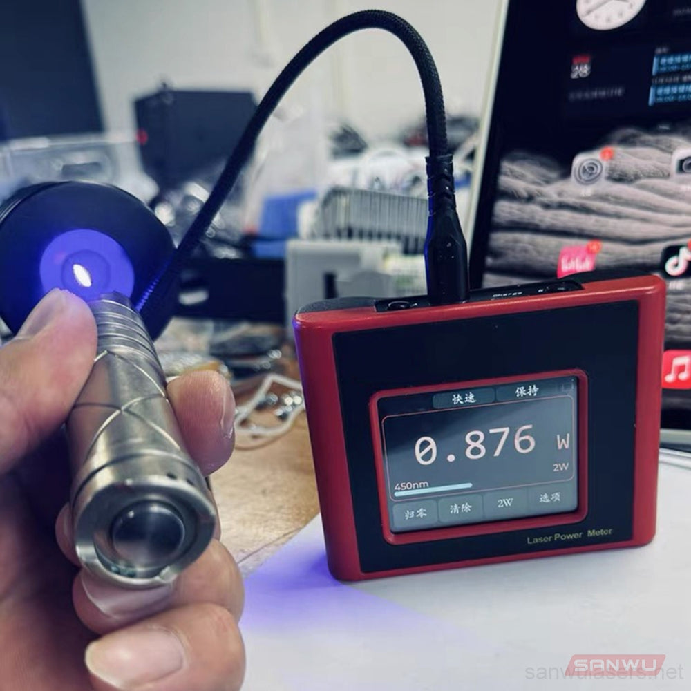 Sanwu Lasers Tracer Laser Power Meter 1mW–20W App Wireless Bluetooth