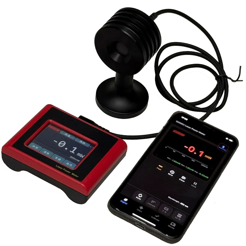 Sanwu Lasers Tracer Laser Power Meter 1mW–20W App Wireless Bluetooth