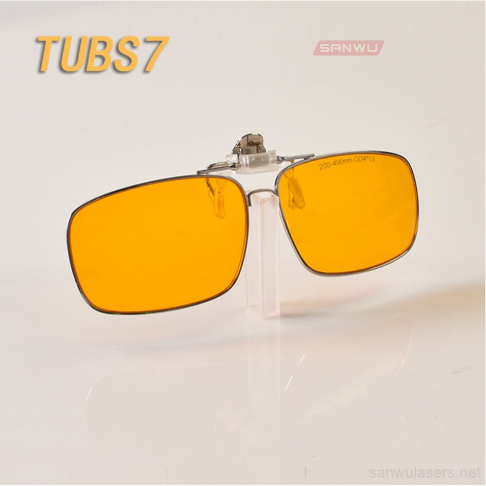 Sanwu Lasers T-UB Series Laser Safety Goggles For 190-490nm Laser Pointer OD4+ CE VLT>50%