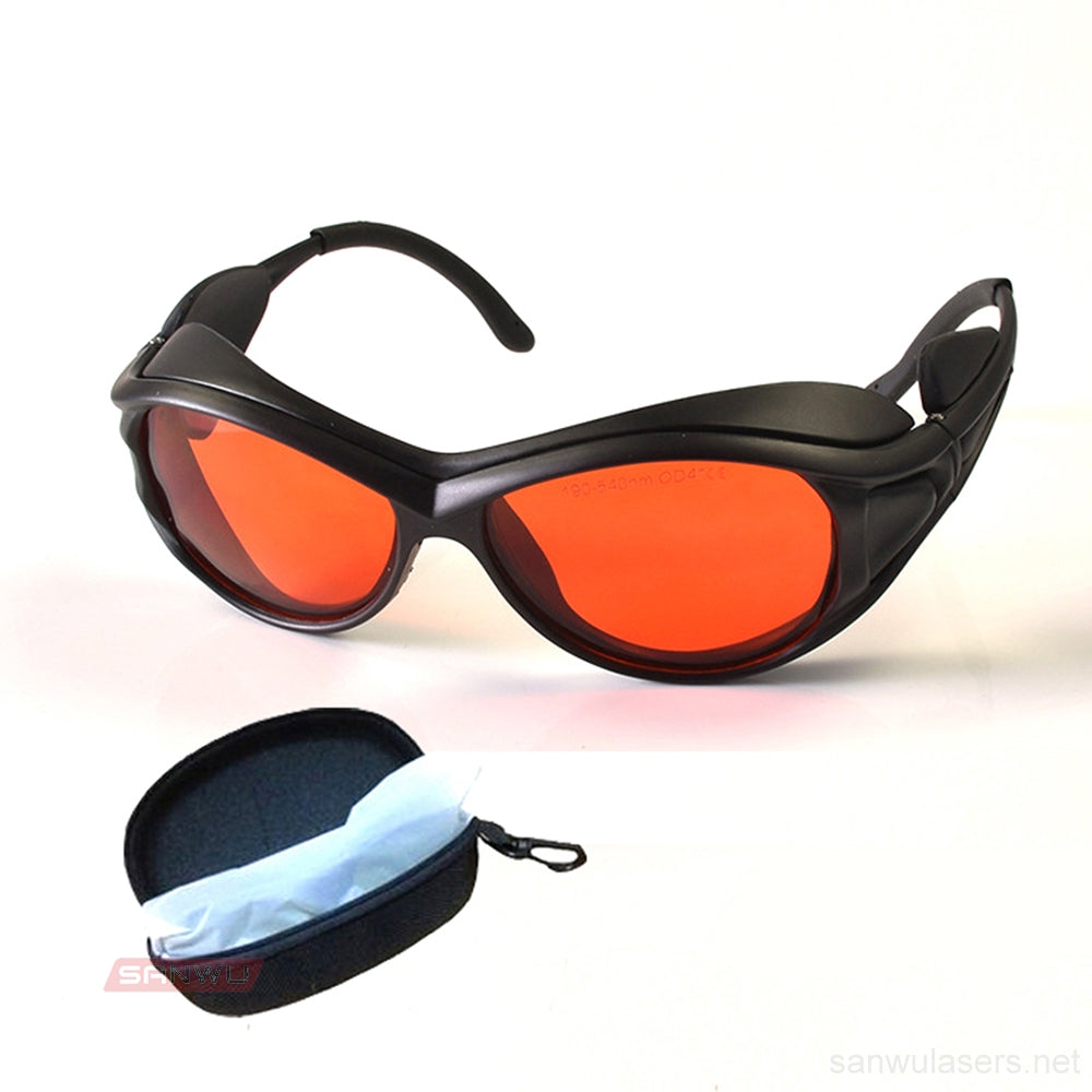 Sanwu Lasers T1 Laser Safety Goggles For 190-550nm Laser Pointer OD4+ CE VLT>30%