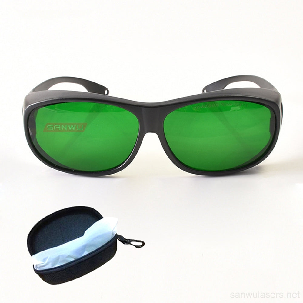 Sanwu Lasers T2 Laser Safety Goggles For 190-440 & 600-760nm Laser Pointer OD4+ CE VLT>30%