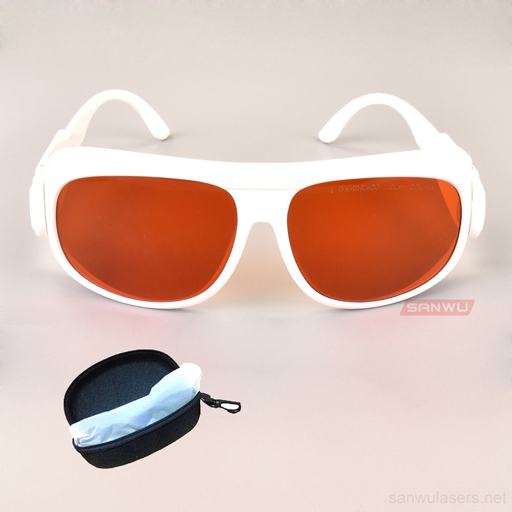 Sanwu Lasers T3G Laser Safety Goggles For 190-550 & 800-1100nm Laser Pointer OD4+ CE VLT>30%
