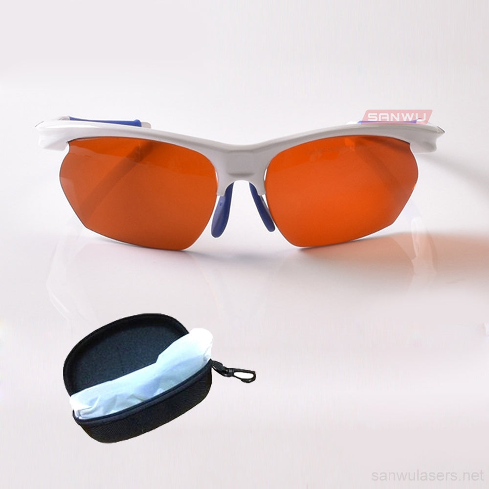 Sanwu Lasers T3G Laser Safety Goggles For 190-550 & 800-1100nm Laser Pointer OD4+ CE VLT>30%