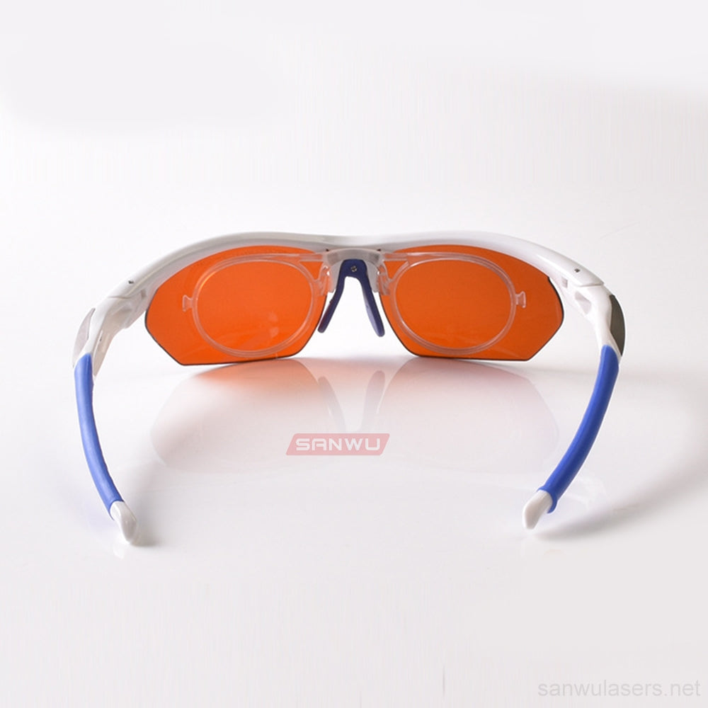 Sanwu Lasers T3G Laser Safety Goggles For 190-550 & 800-1100nm Laser Pointer OD4+ CE VLT>30%