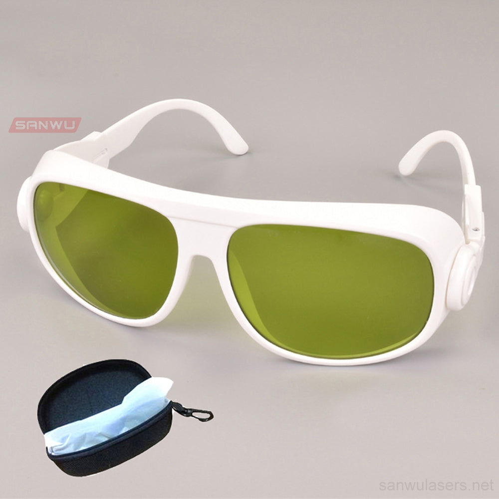 Sanwu Lasers T3 Laser Safety Goggles For 190-450 & 800-1100nm Laser Pointer OD4+ CE VLT>60%