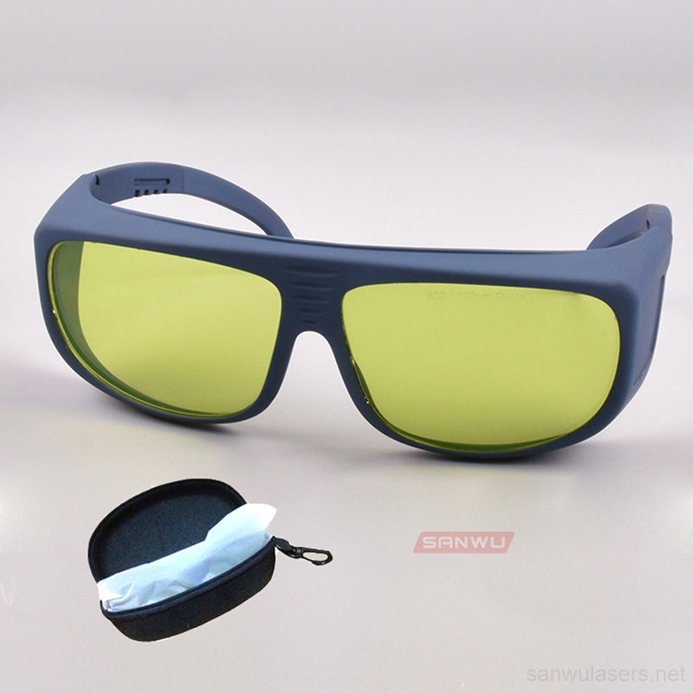 Sanwu Lasers T3 Laser Safety Goggles For 190-450 & 800-1100nm Laser Pointer OD4+ CE VLT>60%