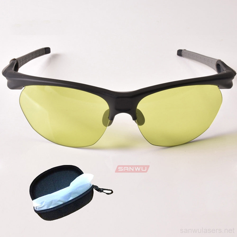 Sanwu Lasers T3 Laser Safety Goggles For 190-450 & 800-1100nm Laser Pointer OD4+ CE VLT>60%