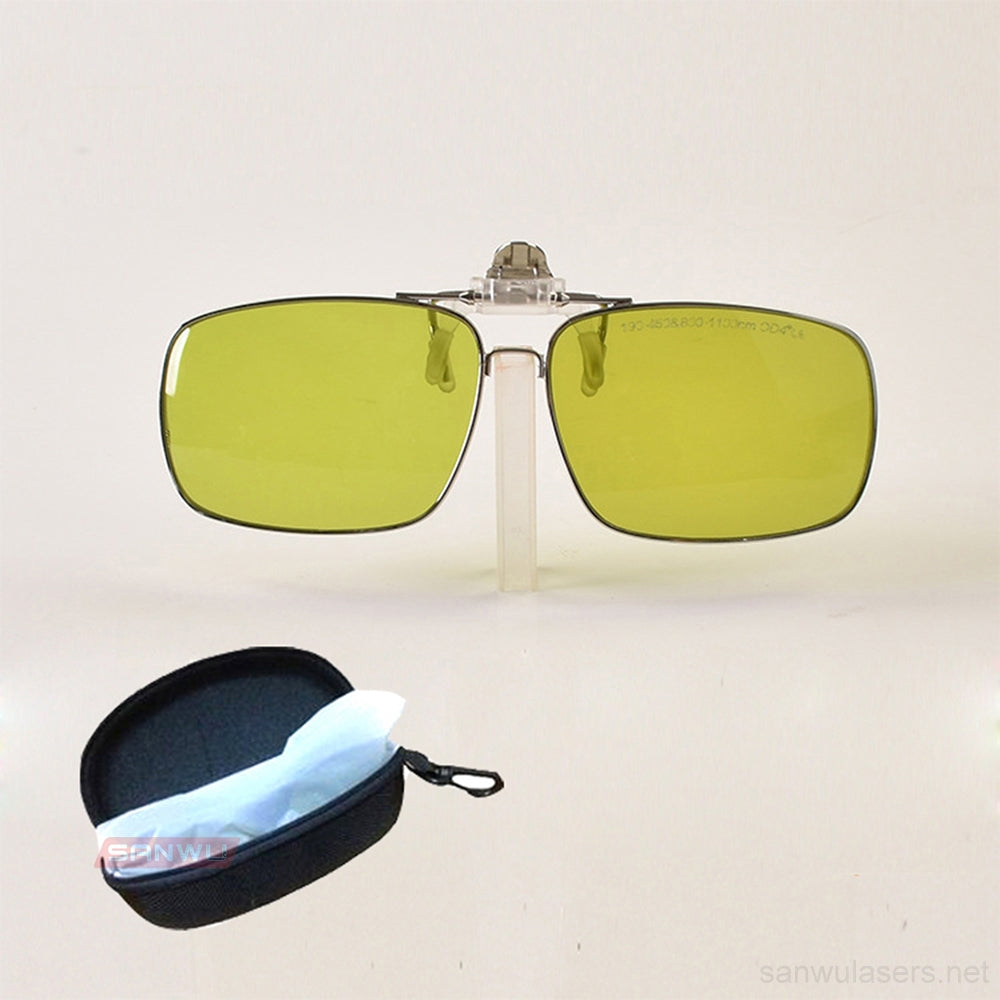 Sanwu Lasers T3 Laser Safety Goggles For 190-450 & 800-1100nm Laser Pointer OD4+ CE VLT>60%