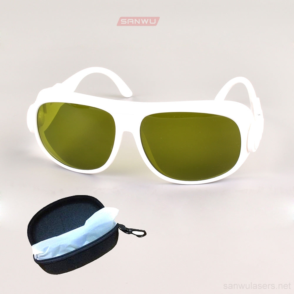 Sanwu Lasers T3R Laser Safety Goggles For 580-760 & 800-1100nm Laser Pointer OD4+ CE VLT>40%