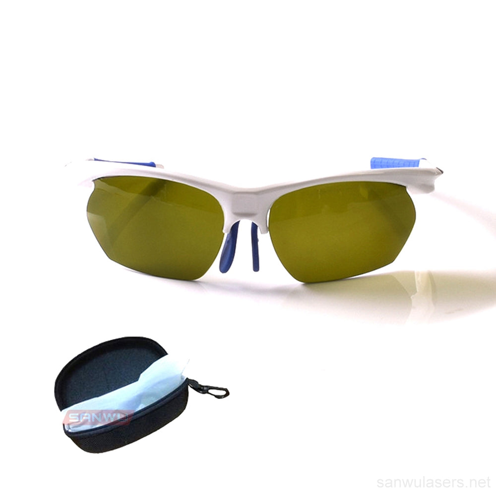 Sanwu Lasers T4 Laser Safety Goggles For 190-450 & 800-1700nm Laser Pointer OD4+ CE VLT>35%