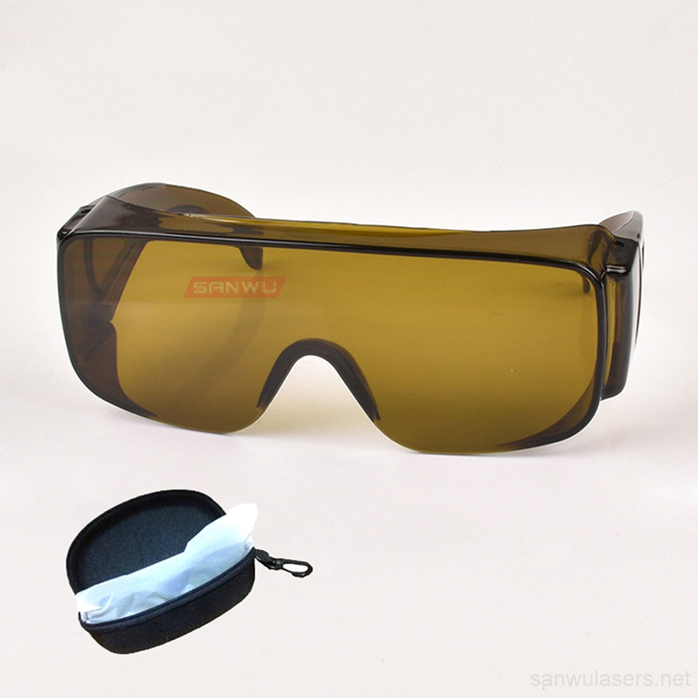 Sanwu Lasers T5 Laser Safety Goggles For 190-420 & 850-1300nm Laser Pointer OD4+ CE VLT>28%