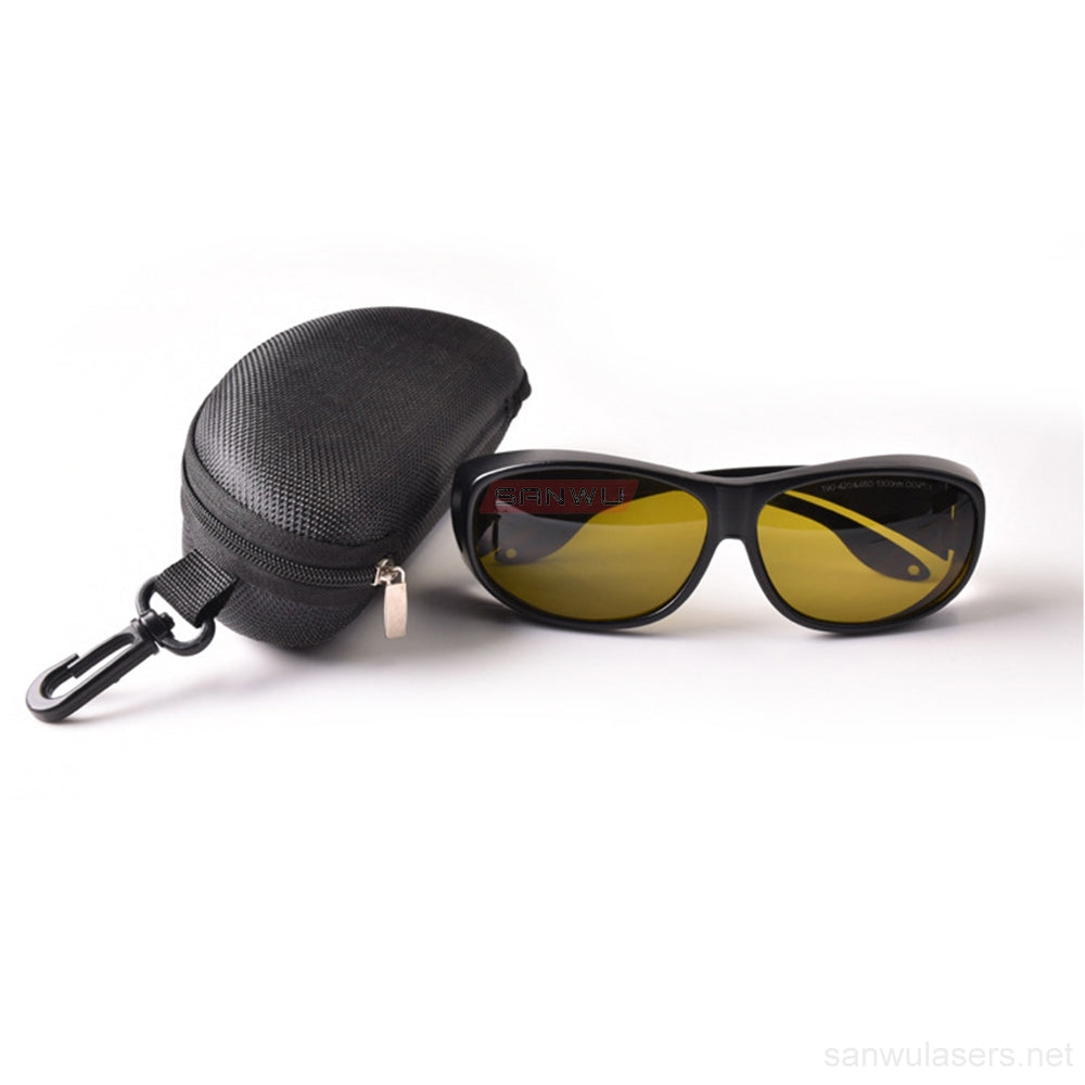 Sanwu Lasers T5 Laser Safety Goggles For 190-420 & 850-1300nm Laser Pointer OD4+ CE VLT>28%