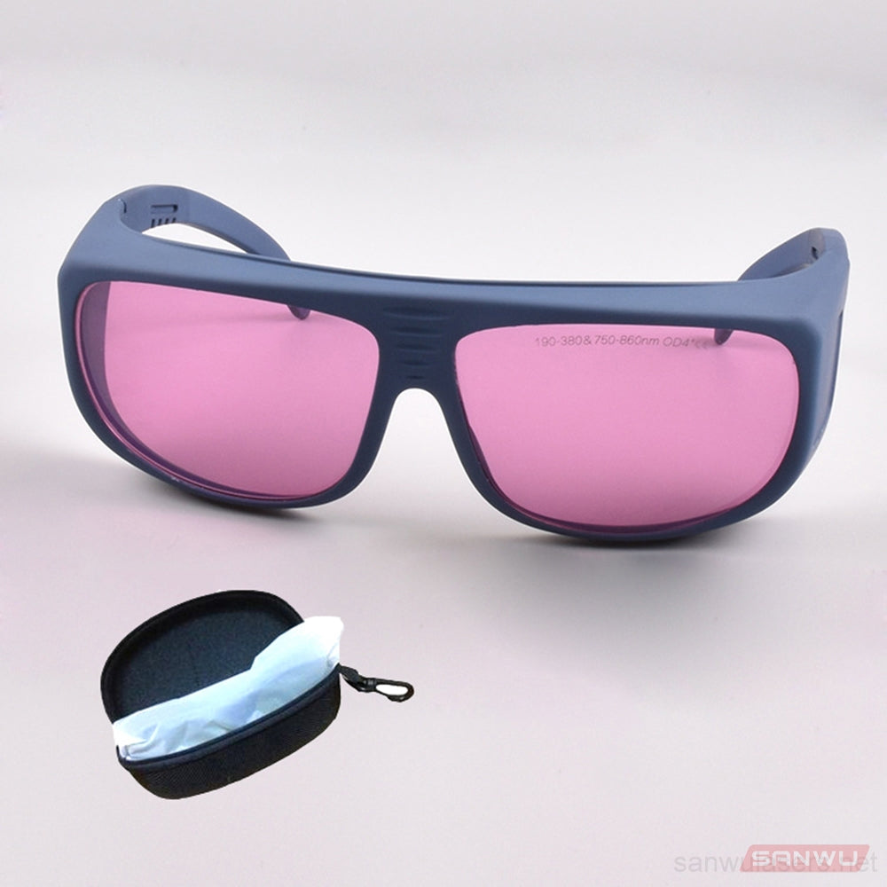 Sanwu Lasers T6 Laser Safety Goggles For 190-380 & 750-860nm Laser Pointer OD4+ CE VLT>60%