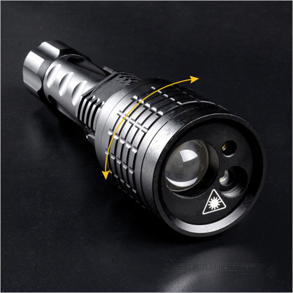 ''Shadowlasers " U8 3 In 1 Red & Green Laser Flashlight 10W T6