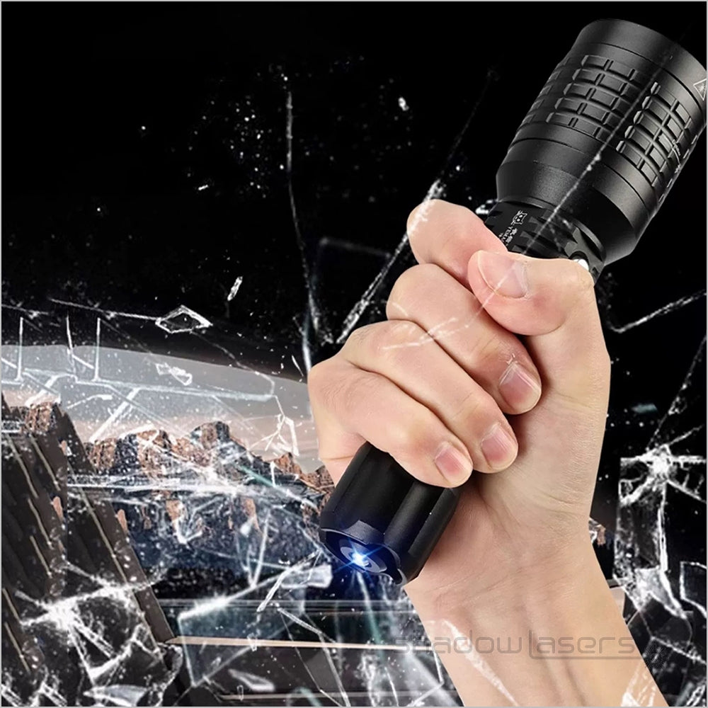 ''Shadowlasers " U8 3 In 1 Red & Green Laser Flashlight 10W T6