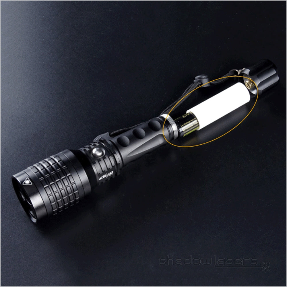 ''Shadowlasers " U8 3 In 1 Red & Green Laser Flashlight 10W T6