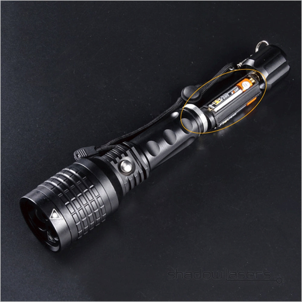 ''Shadowlasers " U8 3 In 1 Red & Green Laser Flashlight 10W T6