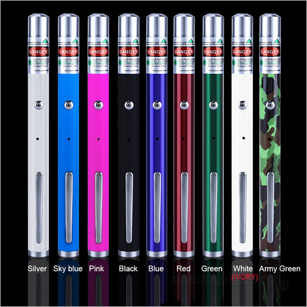''Shadowlasers "U9 USB Green/Red Laser Pointer 100MW