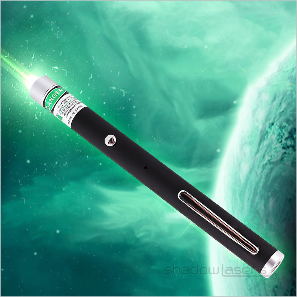 ''Shadowlasers "U9 USB Green/Red Laser Pointer 100MW