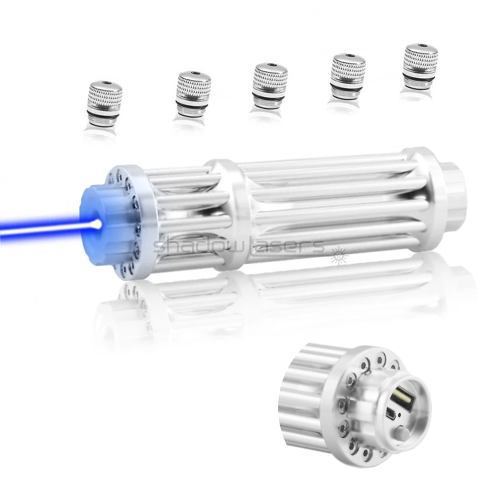 ''Shadowlasers "USB X3 450nm Blue Laser Pointer Bruning 1500MW