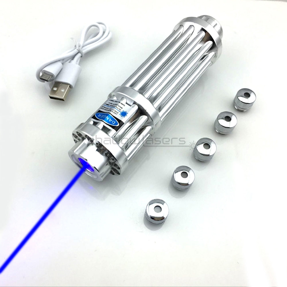''Shadowlasers "USB X3 450nm Blue Laser Pointer Bruning 1500MW