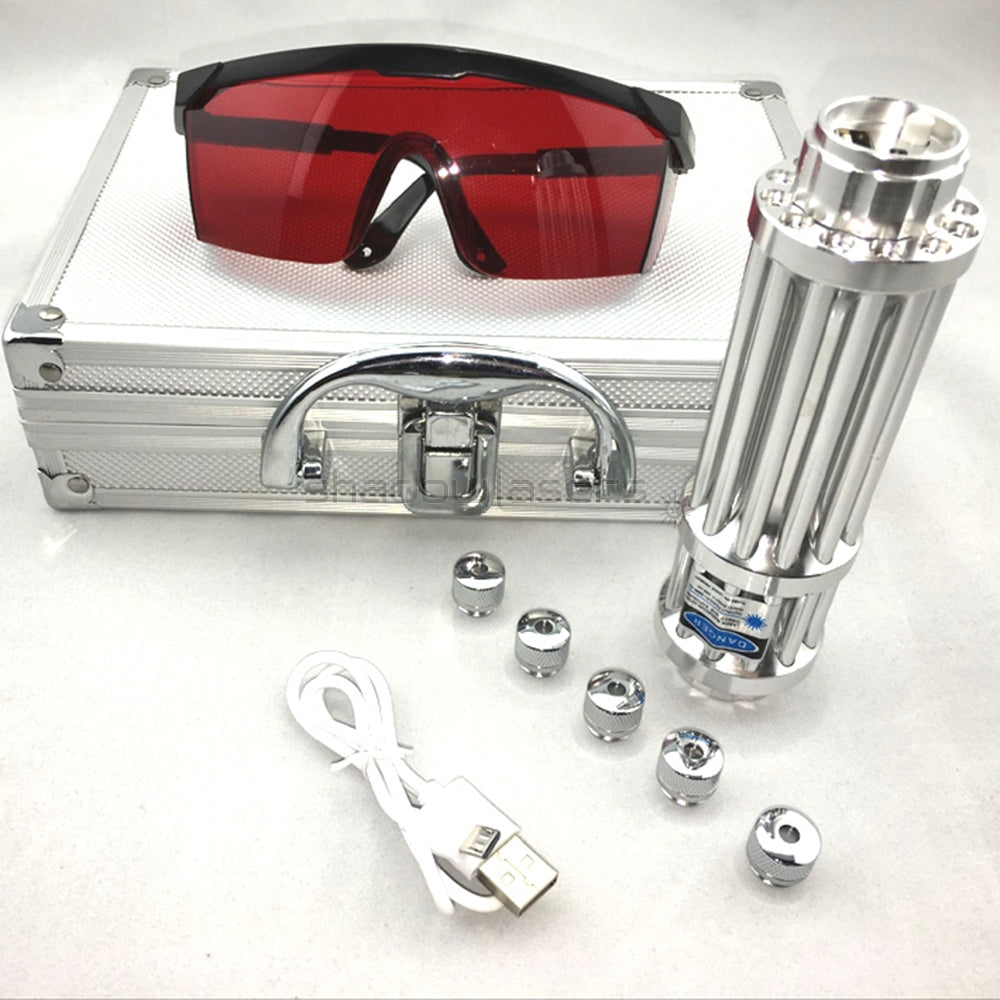''Shadowlasers "USB X3 450nm Blue Laser Pointer Bruning 1500MW