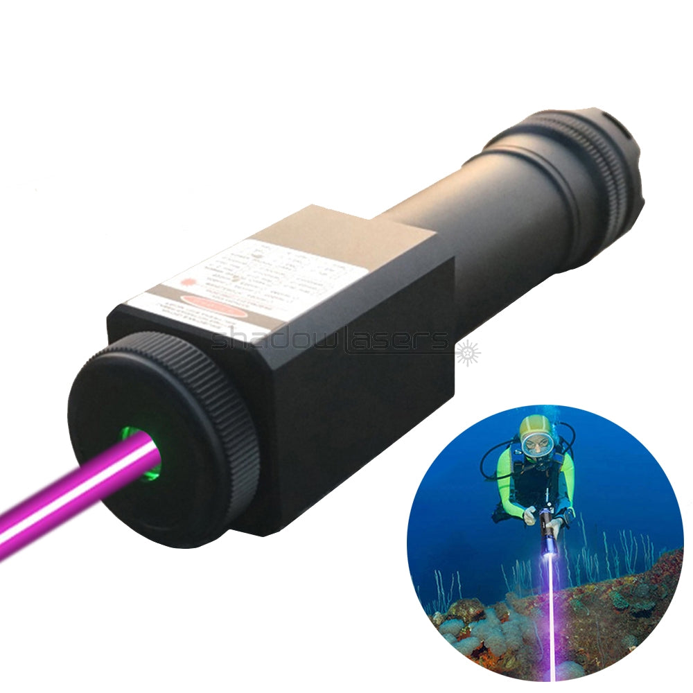 ''Shadowlasers "D7 Green/Blue/Red/Purple Laser Pointer Waterproof
