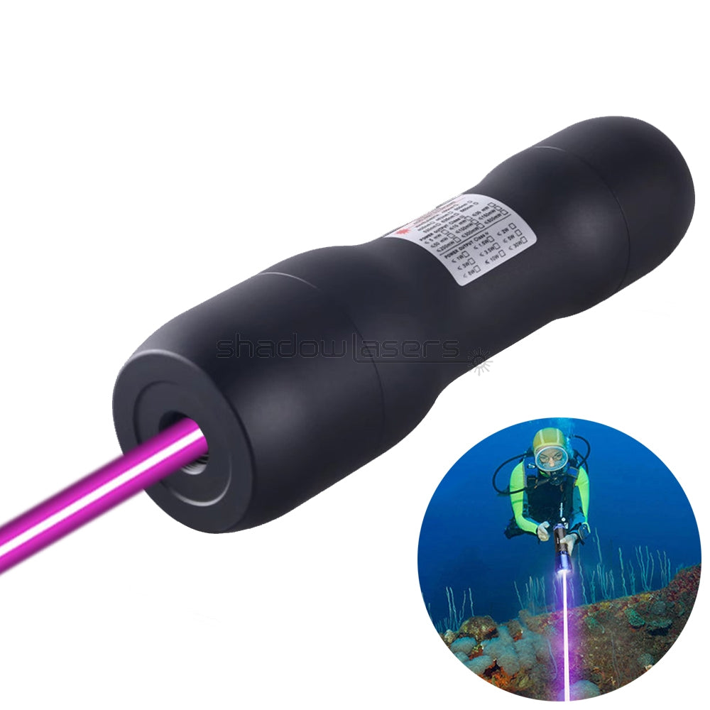 ''Shadowlasers "D8 Green/Blue/Red/Purple Laser Pointer Waterproof